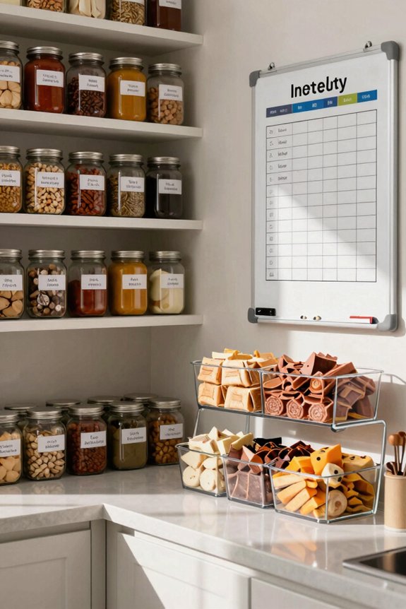 monthly pantry inventory prevents waste