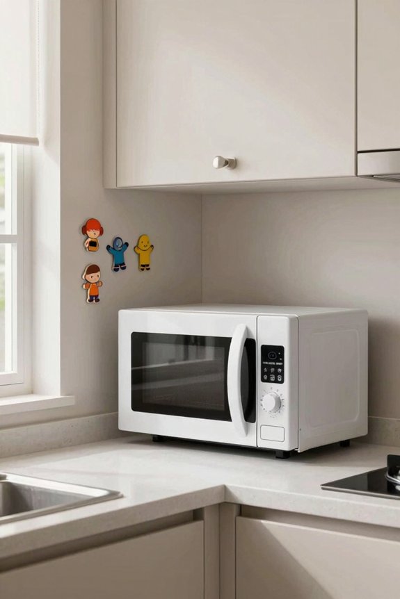 Best Microwave Location Ideas for Small Kitchens 8 mount microwaves out of reach safely