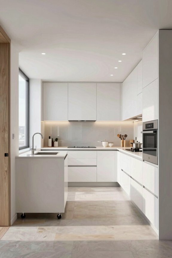 Kitchen Layout Ideas to Maximize Your Space 4 open sightlines movable island