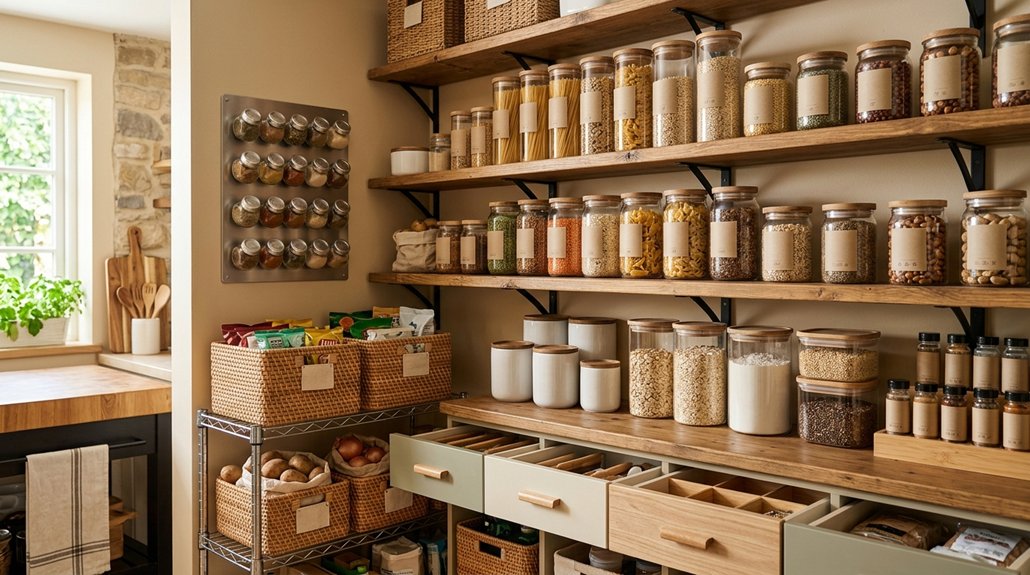 pantry organization ideas that work
