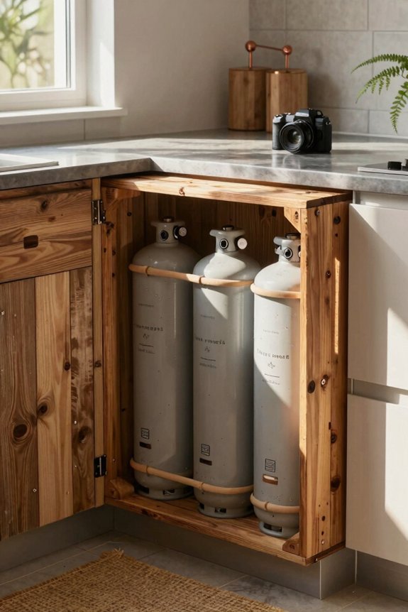 rustic eco friendly crate storage elegance