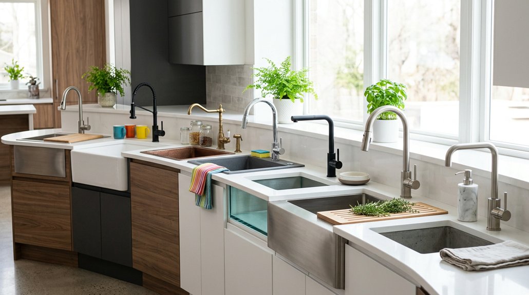 seven kitchen sink ideas transforming space