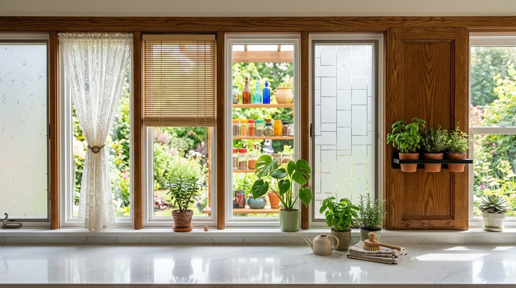 seven kitchen window ideas