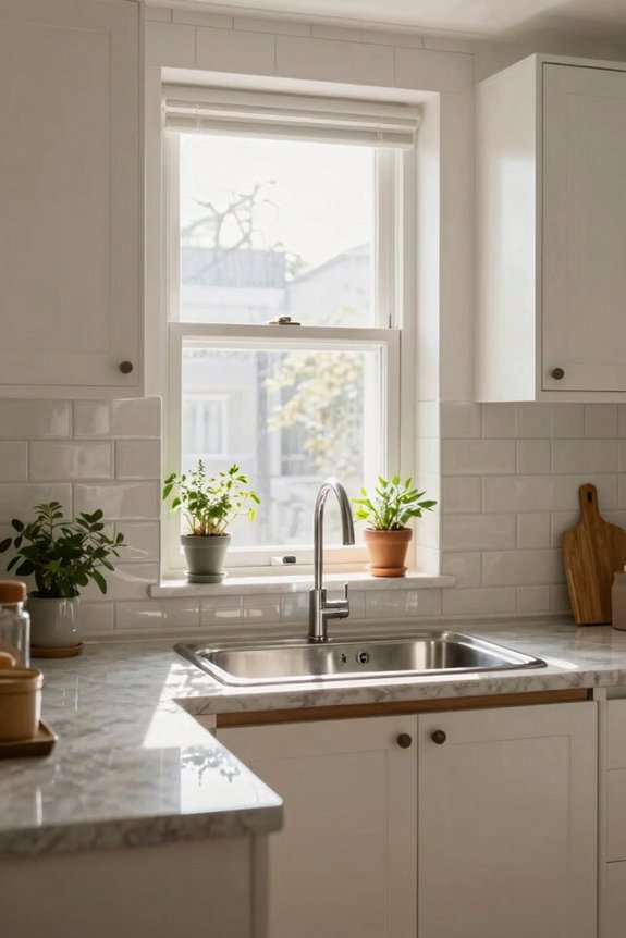 slim light filled slim windows