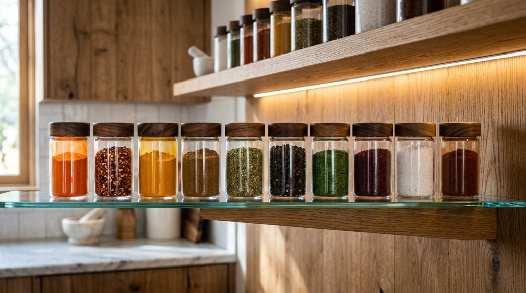 spice rack organization ideas