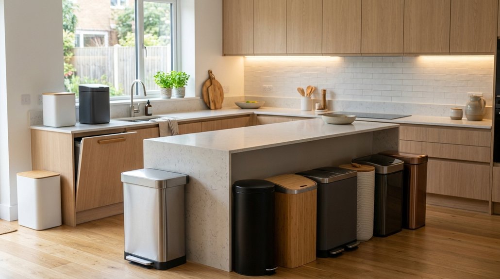 ten kitchen trash can ideas