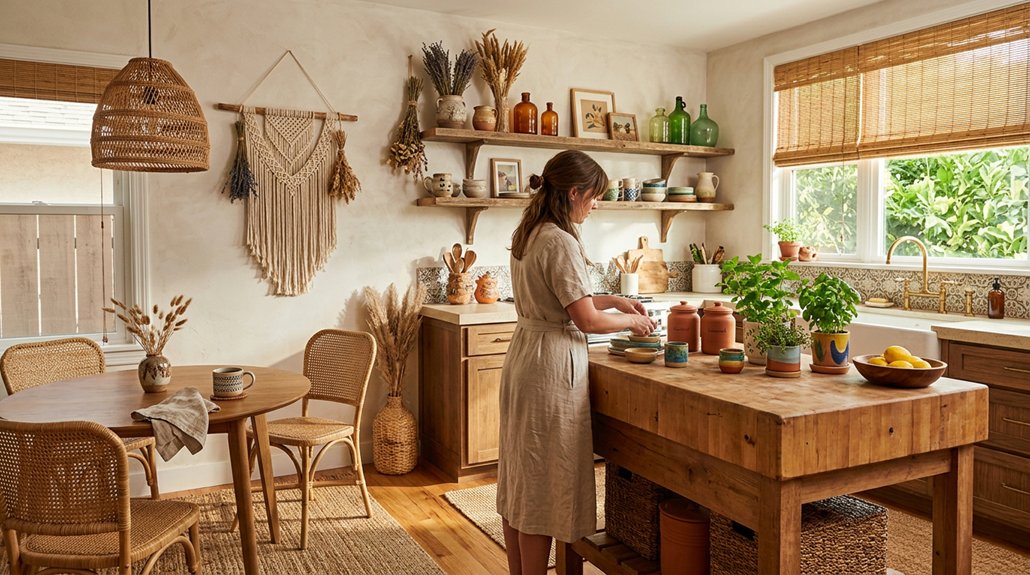 three boho kitchen ideas transformatively raised