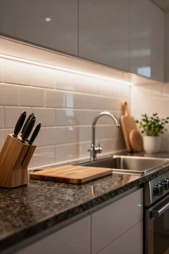 5 Kitchen Lighting Ideas to Brighten Your Space 5 under cabinet task lighting shines