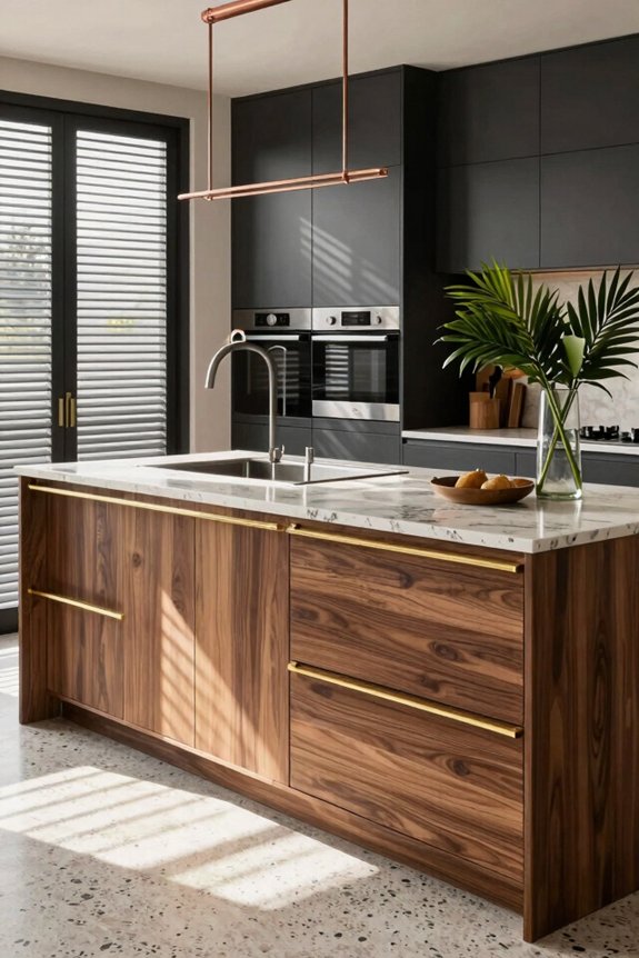 warm wood with metal accents lasting durability jtyyo