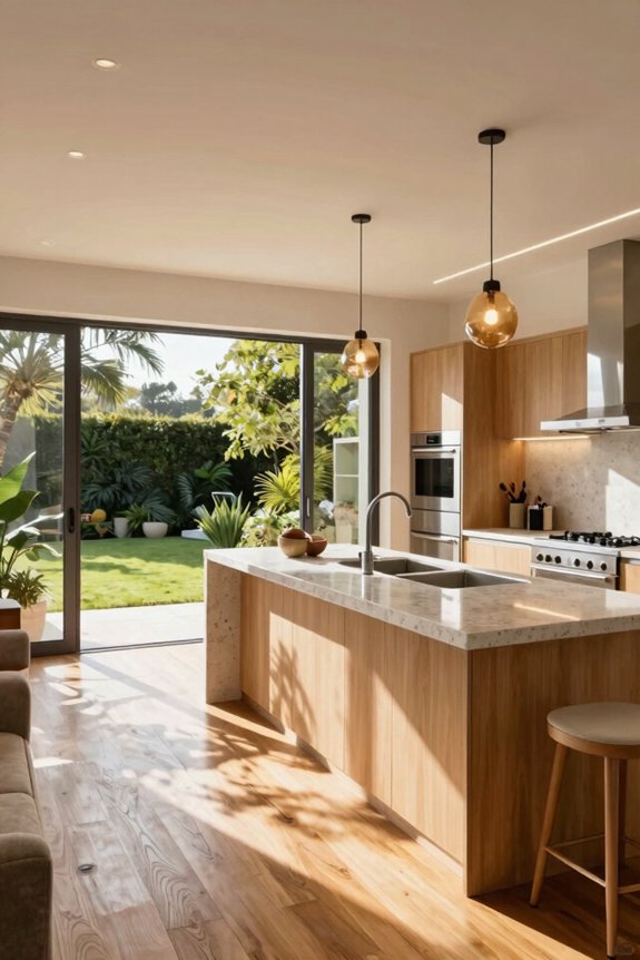 Kitchen Extension Ideas to Transform Your Space 1 work triangle side return light filled openness
